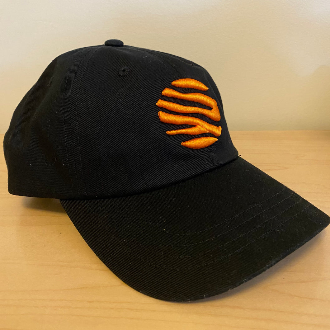 Black Hat w/ Orange Tiger Logo